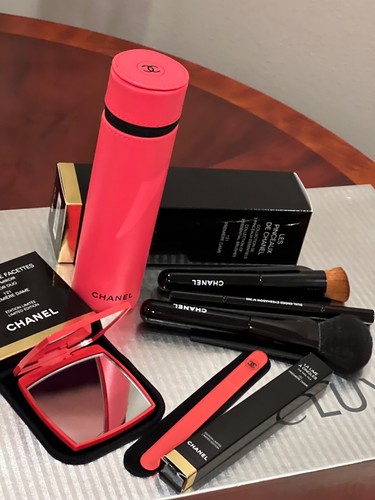 Chanel set pennelli doppio - set,