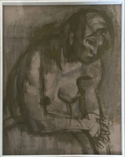 Quadro  Disegno Carboncino