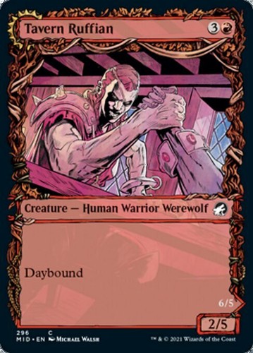 Vetrina taverna ruffian mtg - taverna, x4