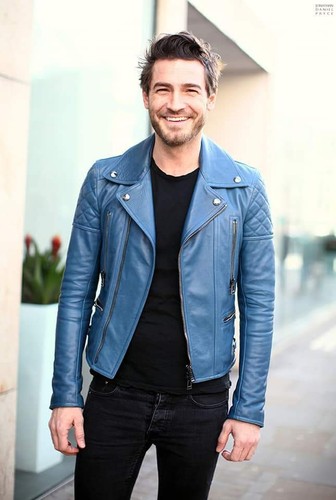 Giacca uomo blu trapuntata - giacca,