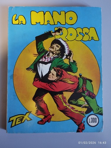 Tex gigante numero - "la, mano