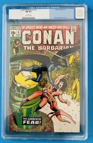 Conan barbaro cgc 9 - barbaro, ~