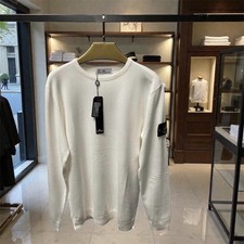 maglione stone island bianco