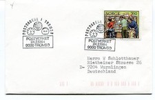 1984 POSTDAGENE I Tromso POSTVERKET Norge Wurmlingen Polar Antarctic Cover