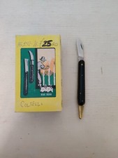 COLTELLO DA INNESTO 20 cm CON SPATOLA PER INNESTARE DUE BUOI LAMA ACCIAIO INOX