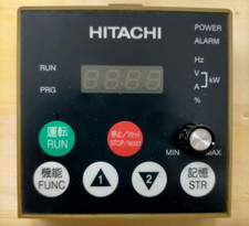 HITACHI TASTIERA PANNELLO L300-110HFE INVERTER 230/400V ON OFF POTENZIOMETRO