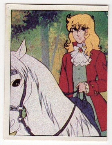 Figurina lady oscar panini - figurina,
