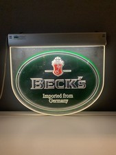 Insegna Luminosa Birra Beck’s Vintage
