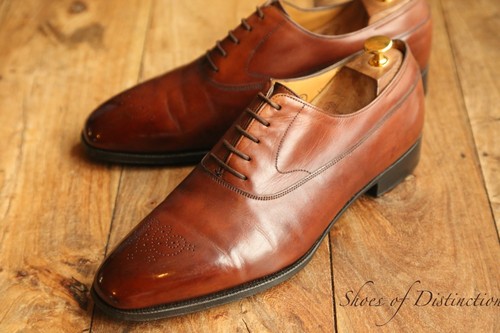 Scarpe oxford brogue john lobb - scarpe,