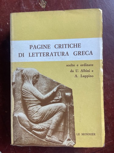 Pagine critiche letteratura - di,