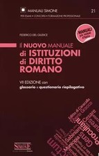 NUOVO MANUALE DI ISTITUZIONI