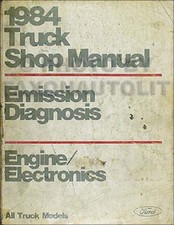 1984 Ford Motore Emissioni