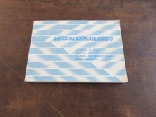 Honda GL500D GL500 D 1981