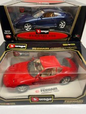 2x Bburago Ferrari F 456 GT