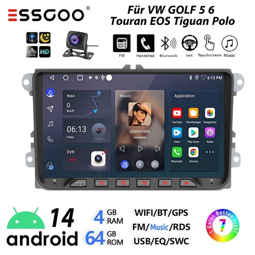 Autoradio 64g android 14 - 4+64g,