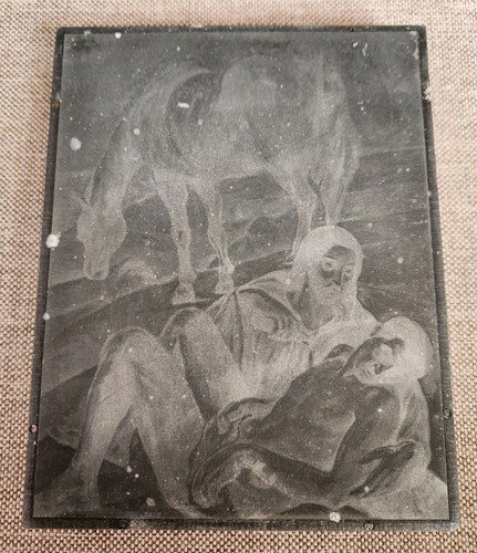 Ancienne plaque imprimerie - ancienne,