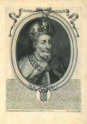 Ritratto carlo calvo - carlo,