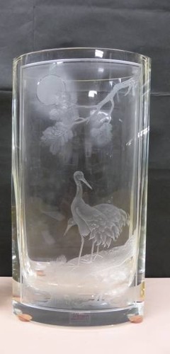 Vaso fiori vetro - vaso, di