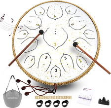 Steel Tongue Drum - 14 pollici