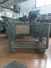 ceste industriali in metallo con e senza ruote varie dimensioni