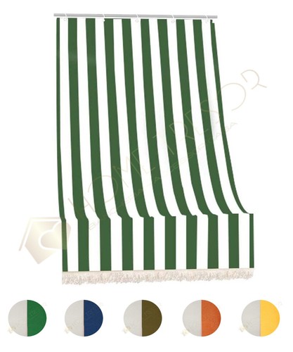 Tenda sole con anelli - da,