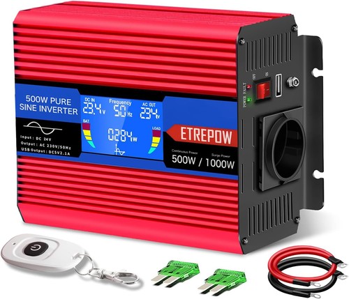 Etrepow 500w inverter auto 24v - inverter,