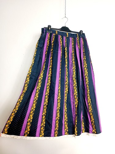 Gonna lunga tirolese - lunga, vintage