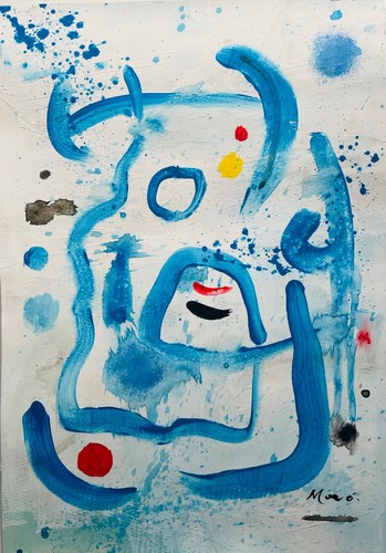 Quadro originale miro joan - originale,