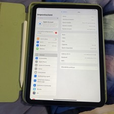 Tablet Apple Ipad 10 Gen 64gb Wifi Ottime Condizioni icloud off A2696 Azzurro