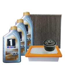 Kit Tagliando Smart 453 1.0 Benzina Dal 2014 Renault Twingo 3 Filtri 3 Olio 0w40