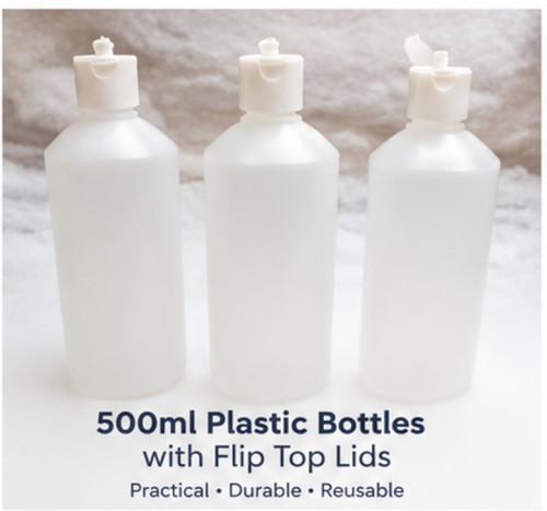 Bottiglie plastica hdpe 500ml - bottiglie,