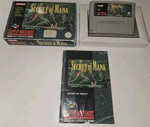 Secret mana snes pal uk - secret, of