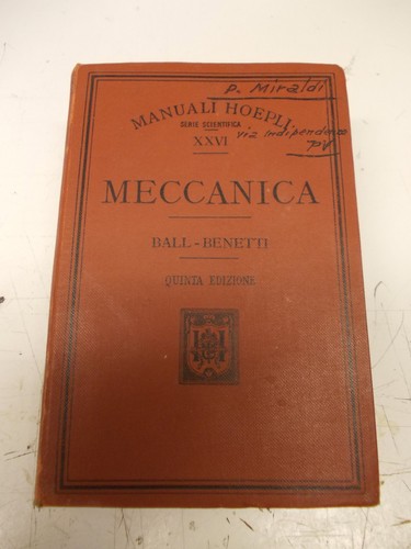 Manuali hoepli meccanica - manuali,