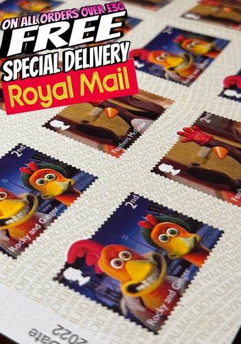 Francobolli royal mail 2nd - francobolli,