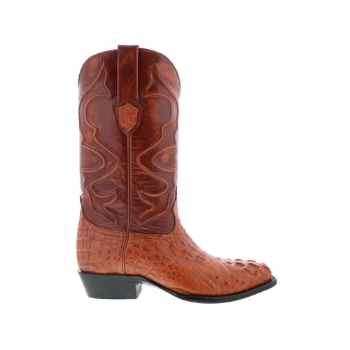 Stivali western cowboy marroni