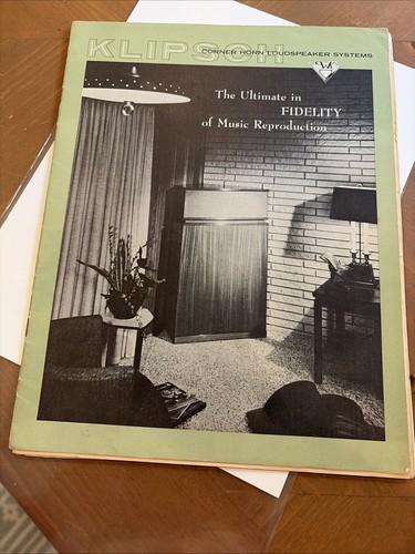 Brochure altoparlanti klipsch - brochure,