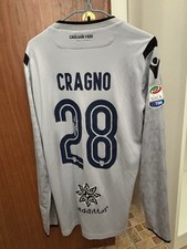 Maglia Cagliari Portiere Cragno Match Worn Autografata
