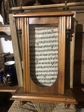 Teca In Legno Di Noce Porta Oggetti Con Ganci