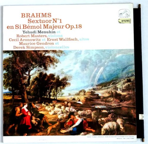 Brahms sextuor cordes - lp,
