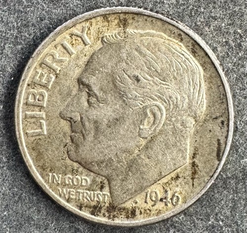 Dime 1946 usa roosevelt - 1946,