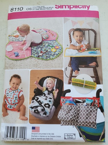 Simplicity pattern 8110 infant - 8110,