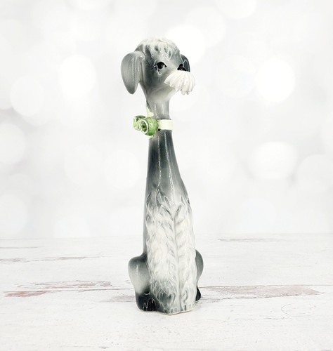 Statuina cane barboncino collo