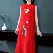 Donna chiffon canotta abito - chiffon,