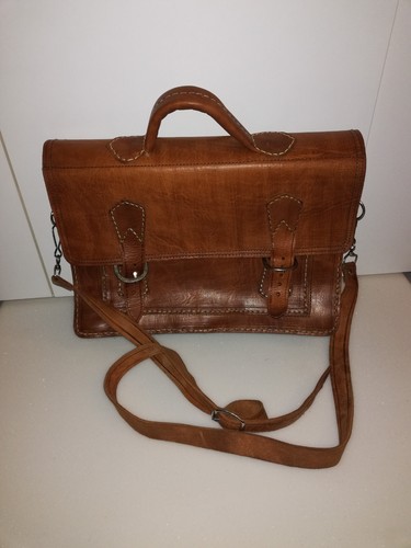 Cartella borsa cuoio - in,