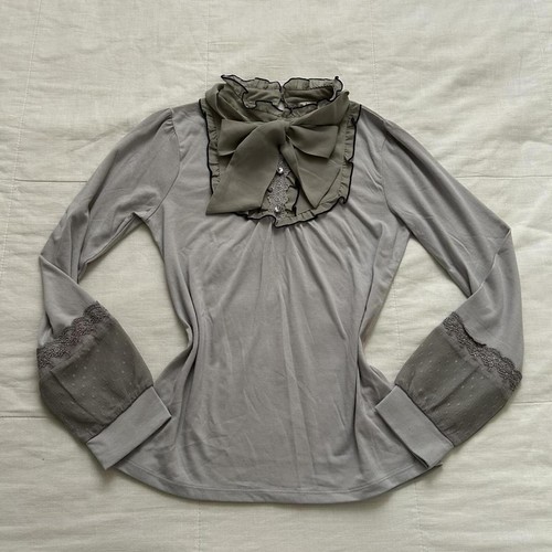 Axes femme grey bow - axes, lace