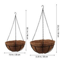  2 Pcs Portavaso Pensile