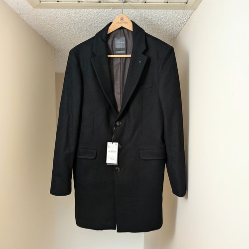 Zara uomo nero lungo misto - zara,