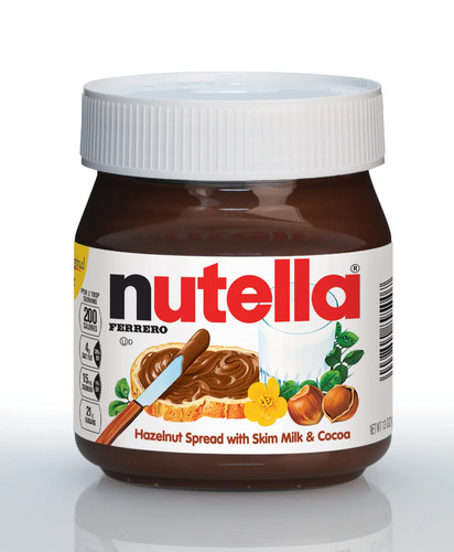 Nutella hazelnut spread - hazelnut, with
