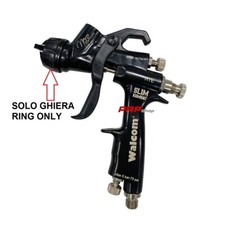 WALCOM GHIERA  AEROGRAFO SLIM KOMBAT NERO FINISHED FERRULE SPRAYGUN  Z081009Z