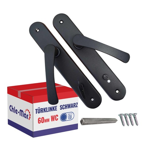 Maniglia per porta nera set - , di